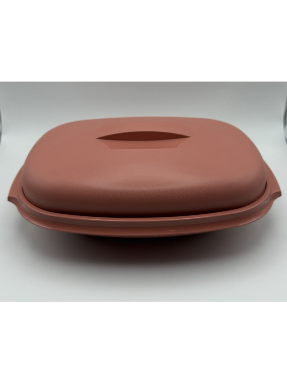 Tupperware Vintage Microwave Food Steamer 6 Cups Dusty Rose Pink 3 Piece 1273-5